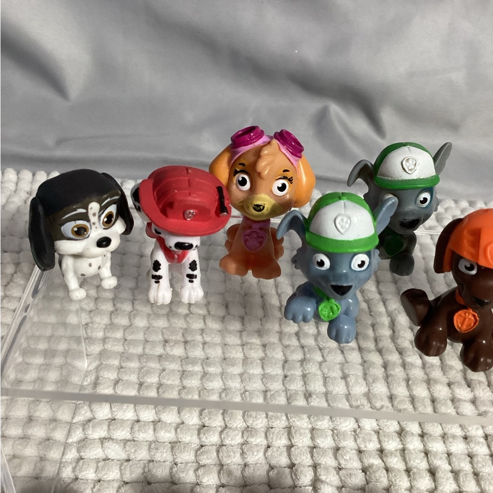 Paw Patrol Lot of 14 Mini 2” Figures: Chase, Skye, Rex, Rubble & More - Picture 4 of 12